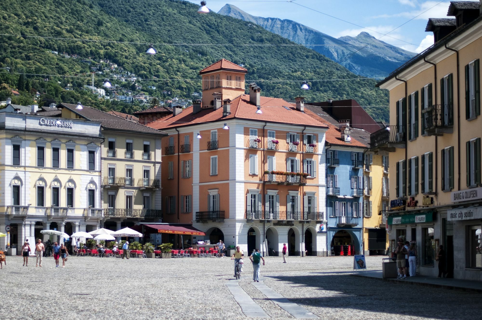 Easyrooms Dell'Angelo Locarno Exterior foto